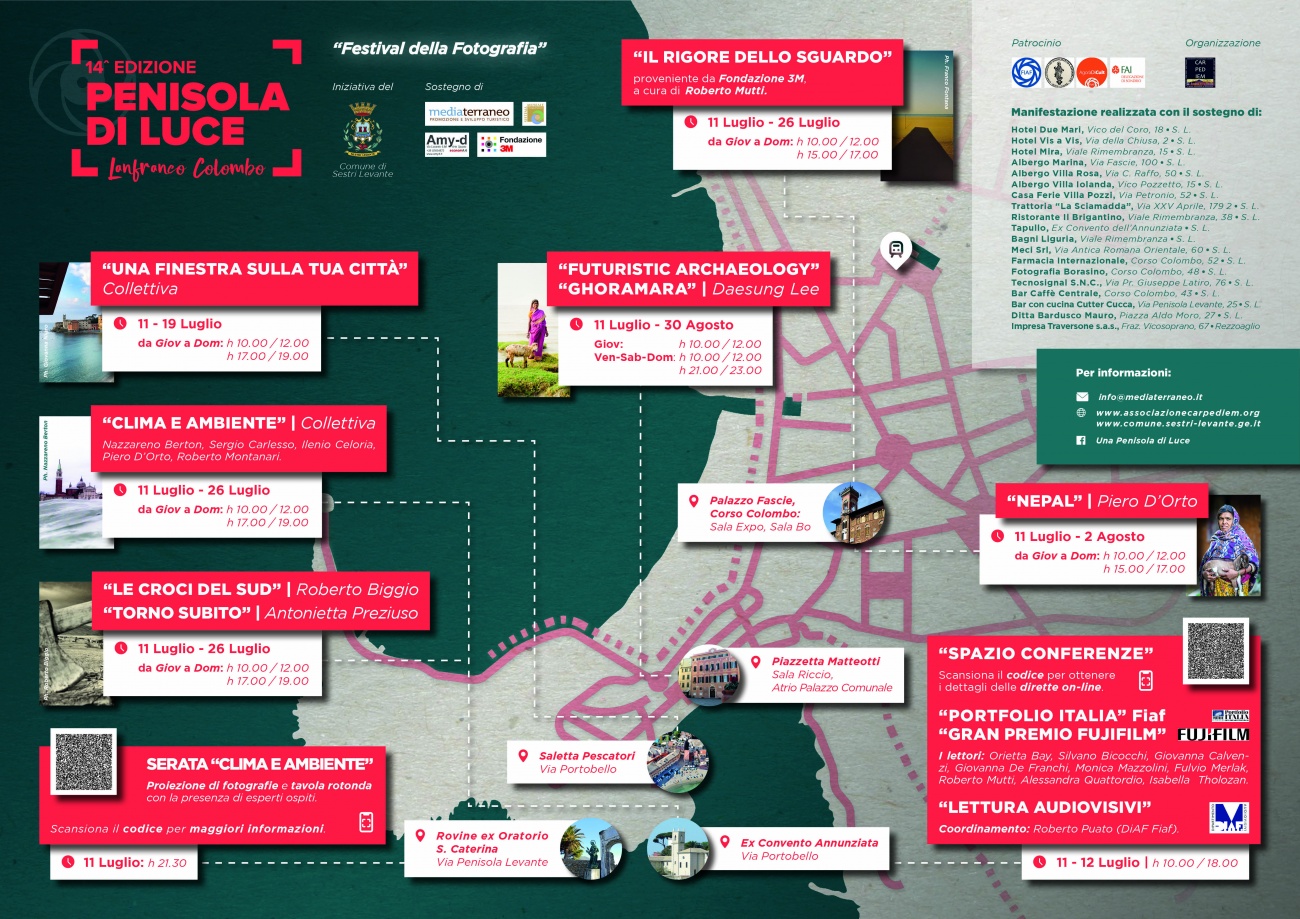 MAPPA DEL FESTIVAL