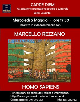 Incontro con Marcello Rezzano - HOME SAPIENS 