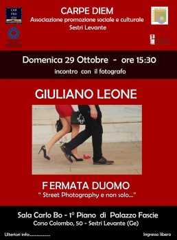 INCONTRO CON GIULIANO LEONE