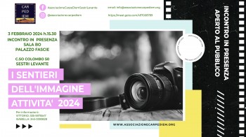 I SENTIERI DELL'IMMAGINE ATTIVITA' 2024