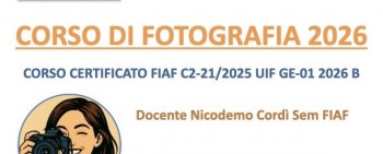 CORSO DI FOTOGRAFIA 2026 